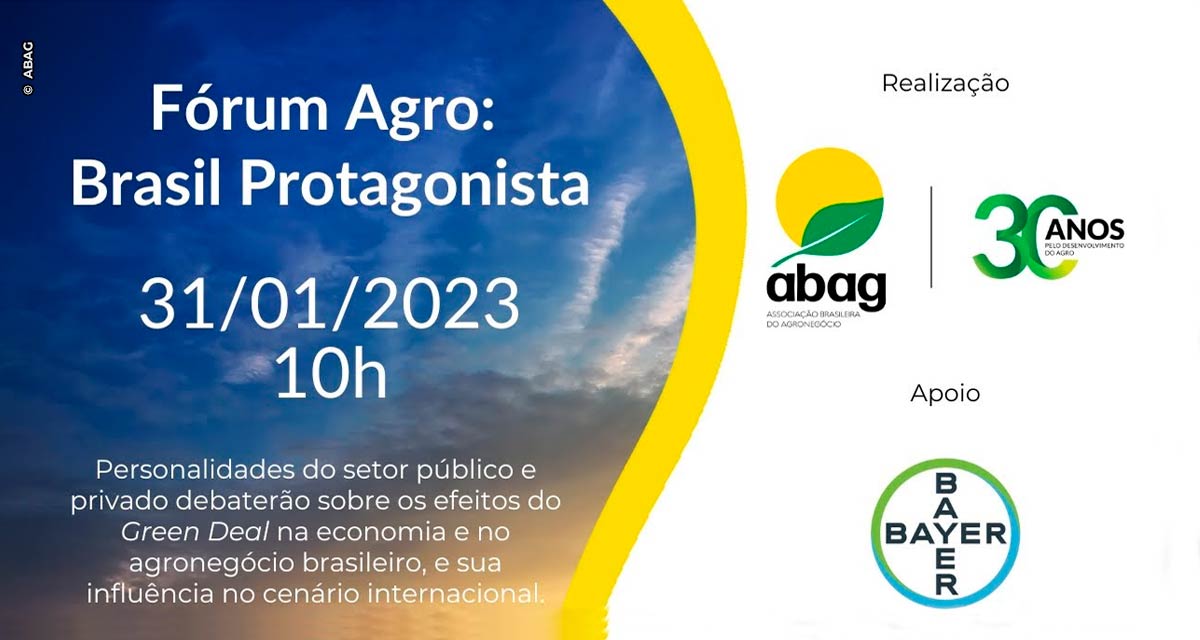 Evento da ABAG debate os efeitos do Green Deal europeu no agro brasileiro