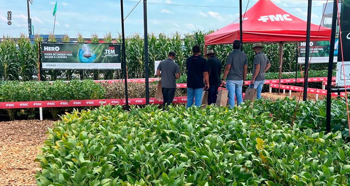 Do plantio à colheita, FMC destaca produtos para a soja durante o CropShow 3Tentos