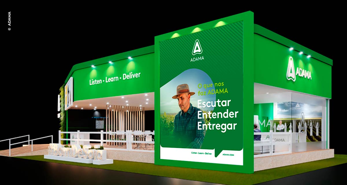 Sustentabilidade e tecnologia em formulação são  foco da ADAMA no Show Rural Coopavel 2023