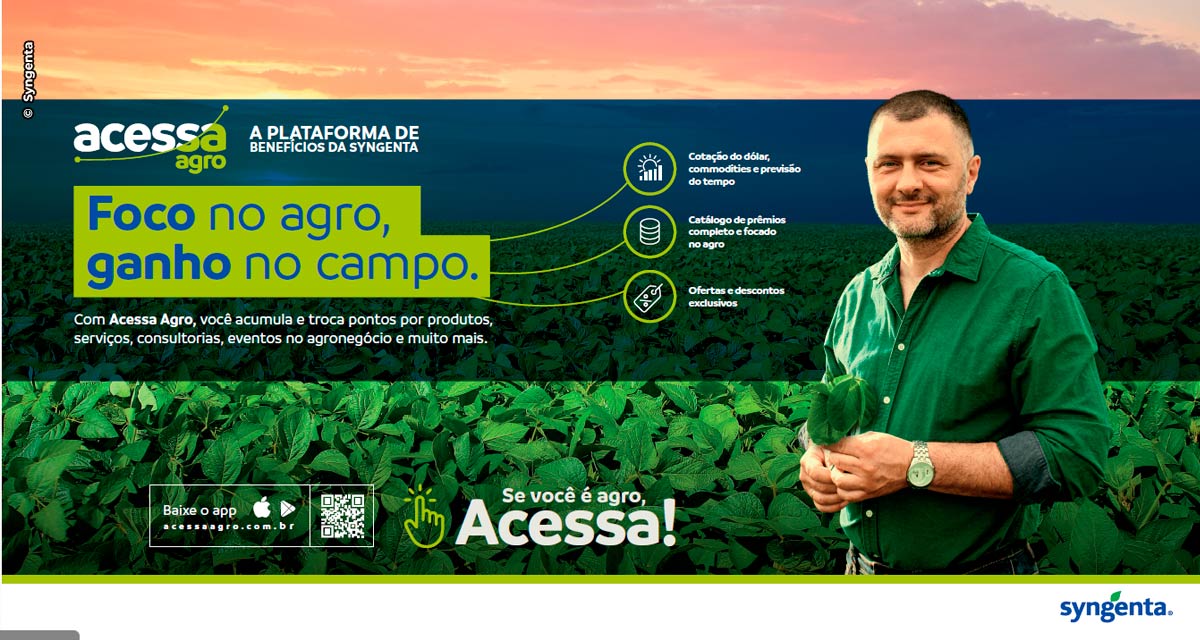 Syngenta Proteção de Cultivos anuncia nova fase do Programa Acessa Agro, que visa apoiar mais de 50 mil produtores em todo o Brasil