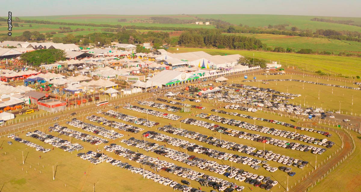 Visitantes podem adquirir previamente seu acesso para o estacionamento da AgriShow 2023