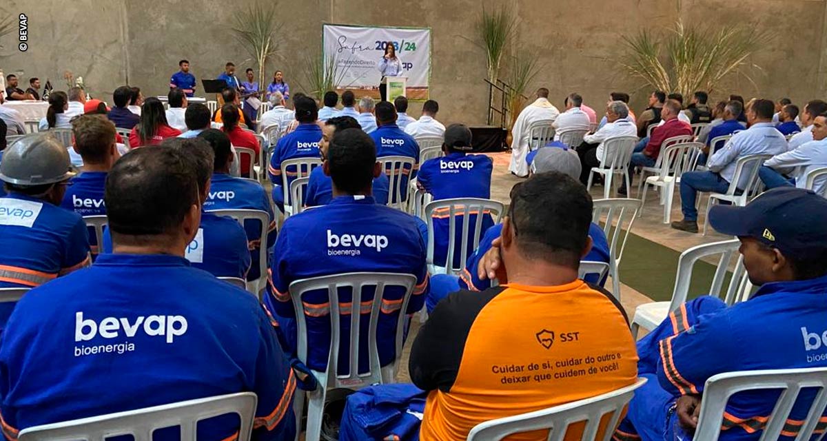 Bevap Bioenergia celebra início da safra 2023 /2024