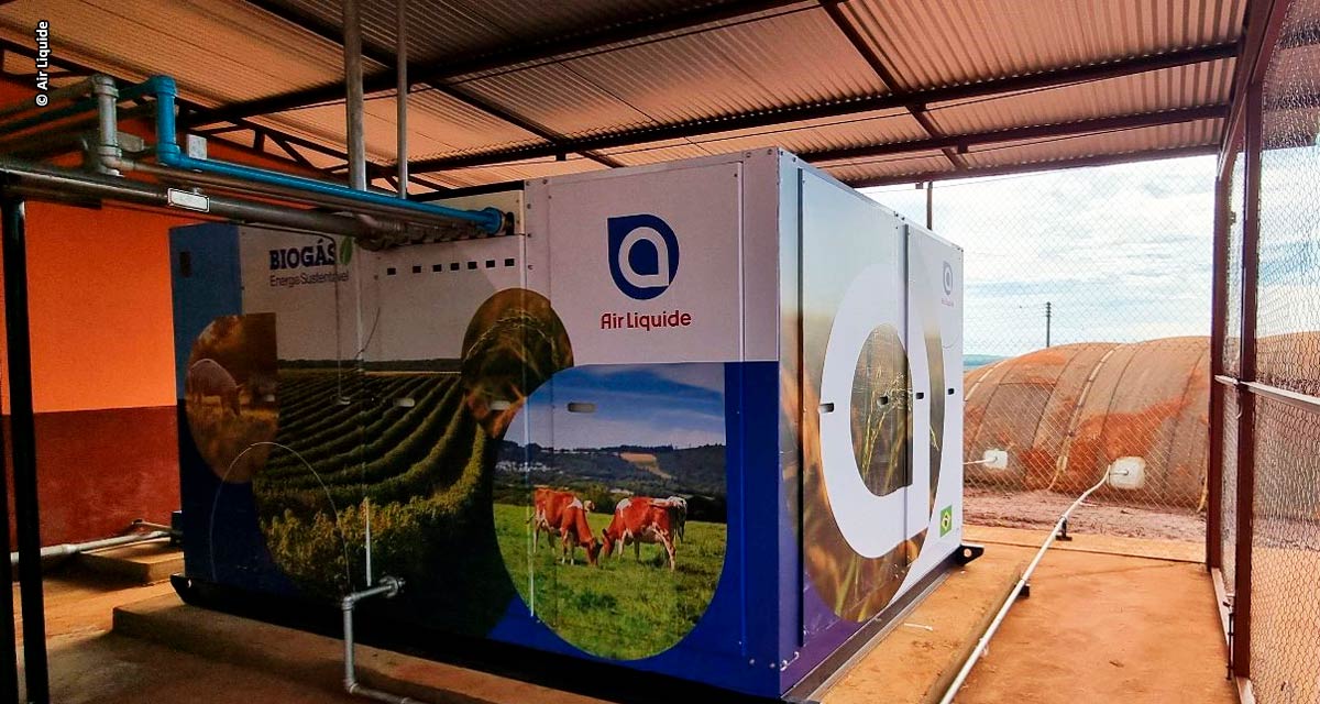 Air Liquide desenvolve estações de biometano para fazendeiros produzirem seu próprio combustível