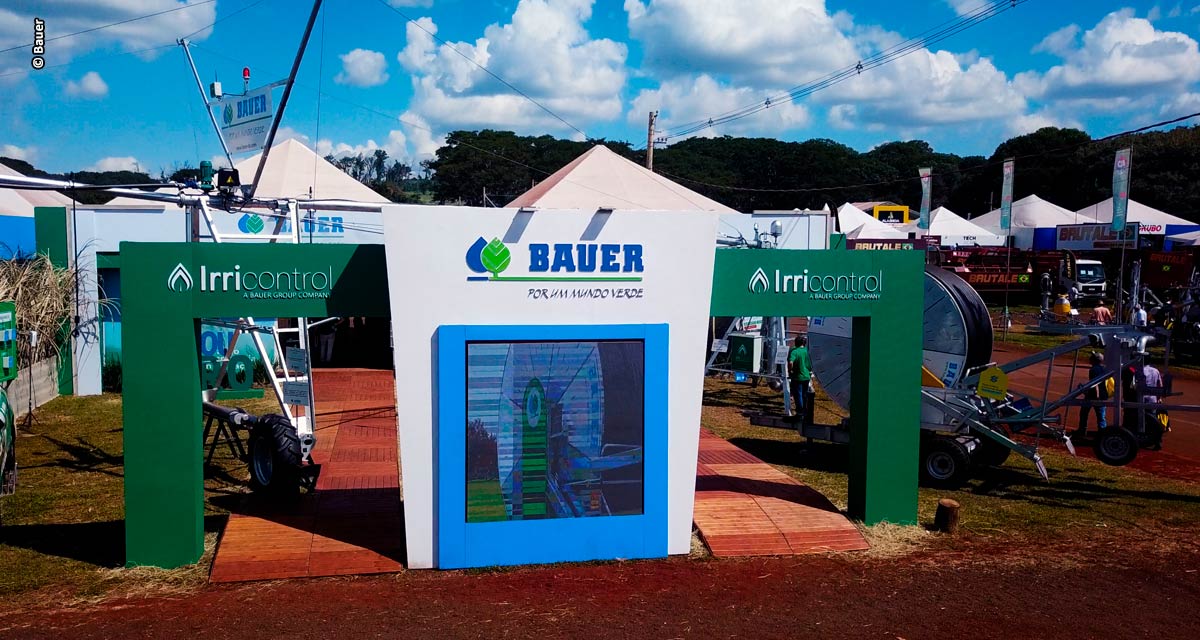 Bauer do Brasil e Irricontrol marcam presença na AgriShow