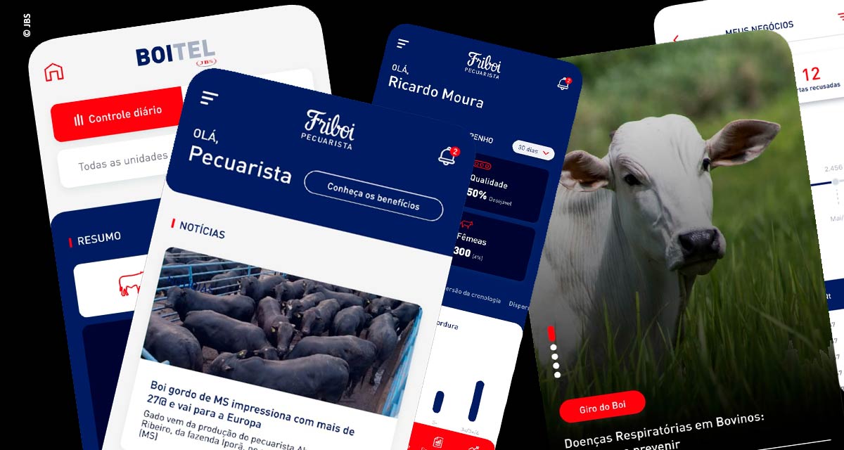 App Friboi Pecuarista agora conta com novas ferramentas para gestão em tempo real do rebanho bovino