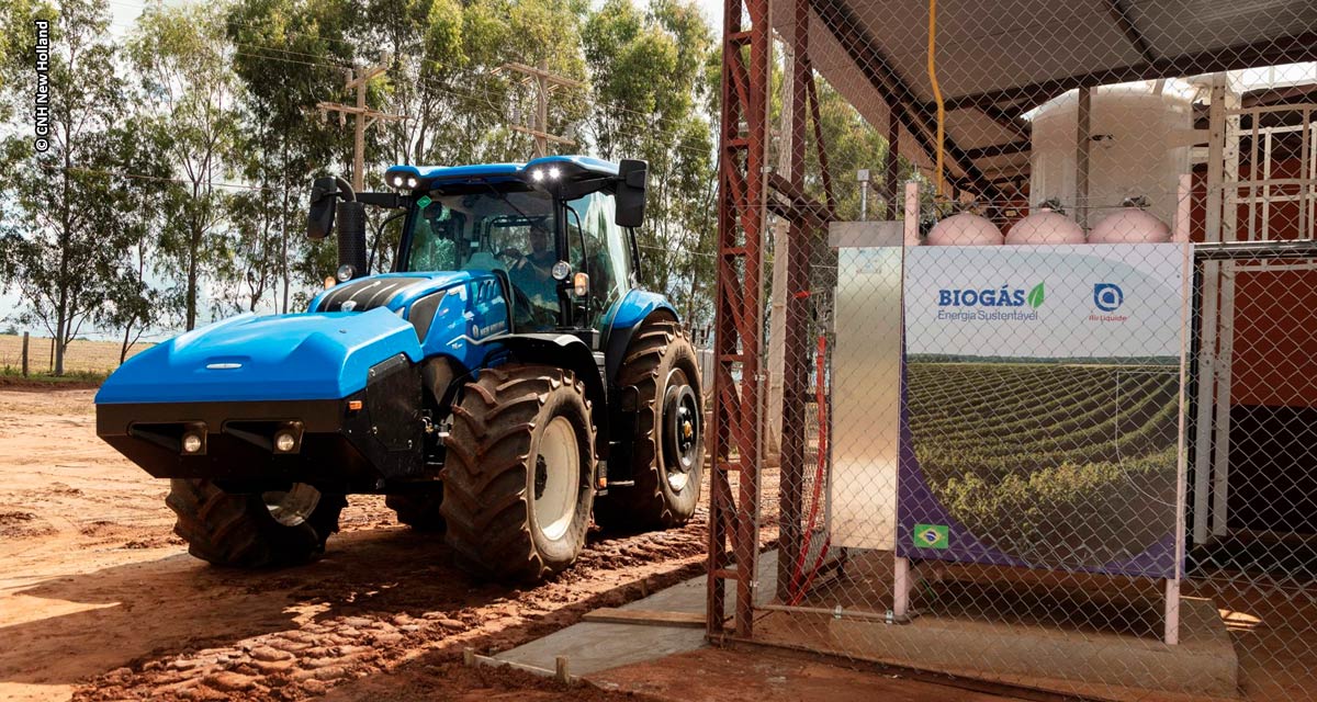 New Holland lança solução inédita para o mercado de biometano