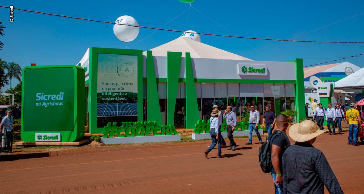 Com mais de R$ 36 bilhões concedidos aos produtores na atual safra, Sicredi participa da 28ª Agrishow