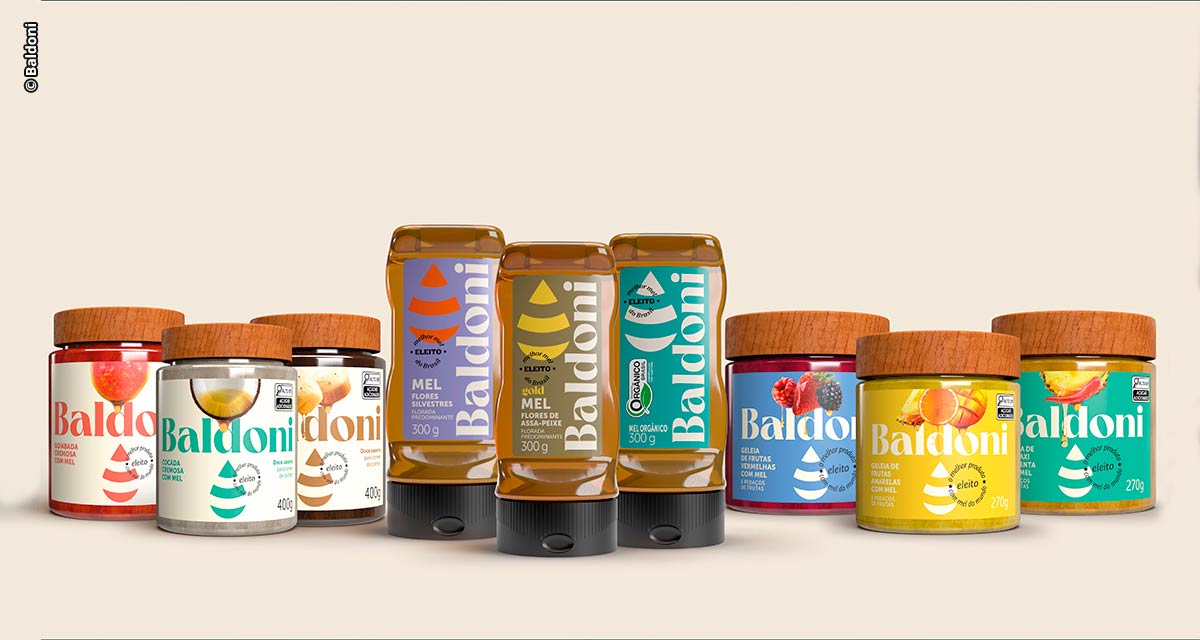 Baldoni apresenta novo posicionamento da marca e se consolida como referência no mercado de mel