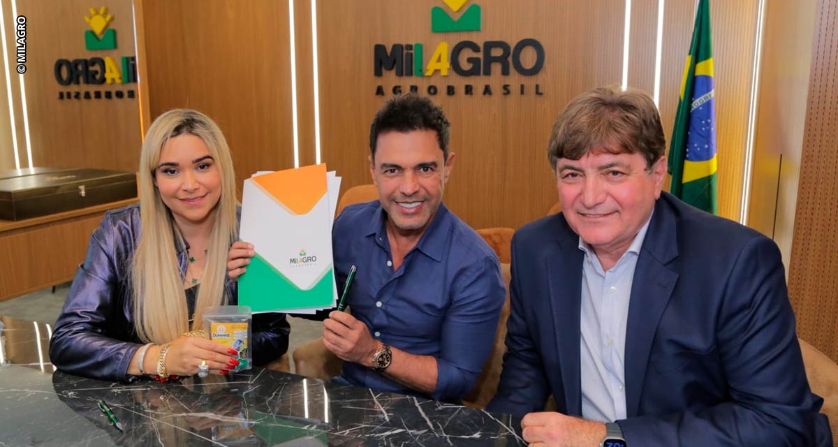 Zezé Di Camargo vira embaixador de empresa do agronegócio que quer combater a fome no mundo