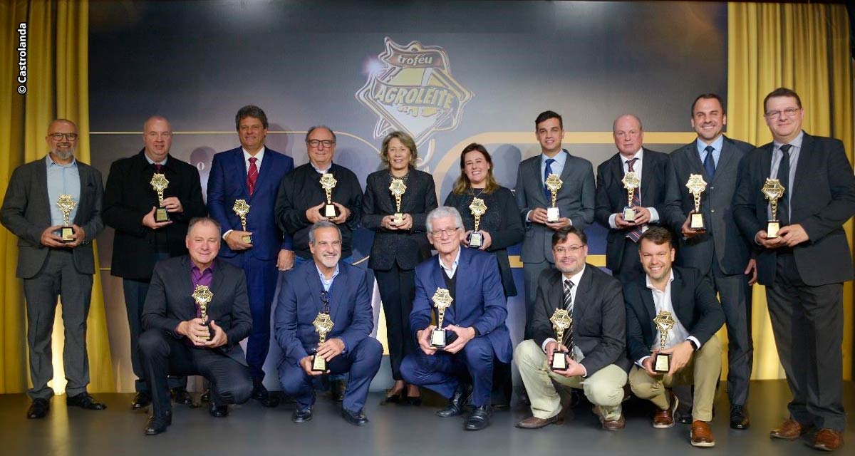 Oscar do Leite – Troféu Agroleite premia os melhores da cadeia do leite