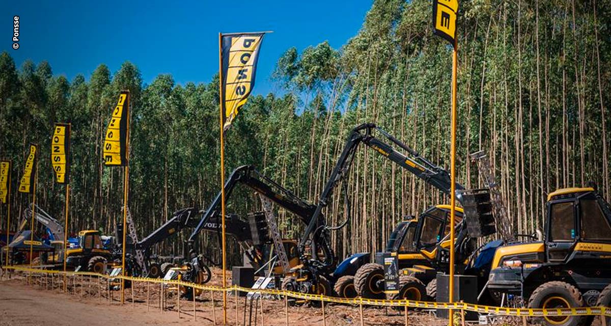 Ponsse na Expoforest 2023: mercado brasileiro em foco