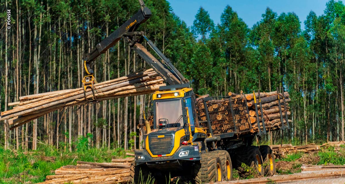 Ponsse leva soluções ideais para o Brasil e América do Sul na Expoforest 2023