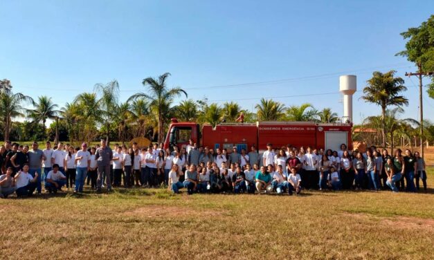 Tereos promove palestras educativas sobre prevenção de incêndio em escolas de cinco cidades da região