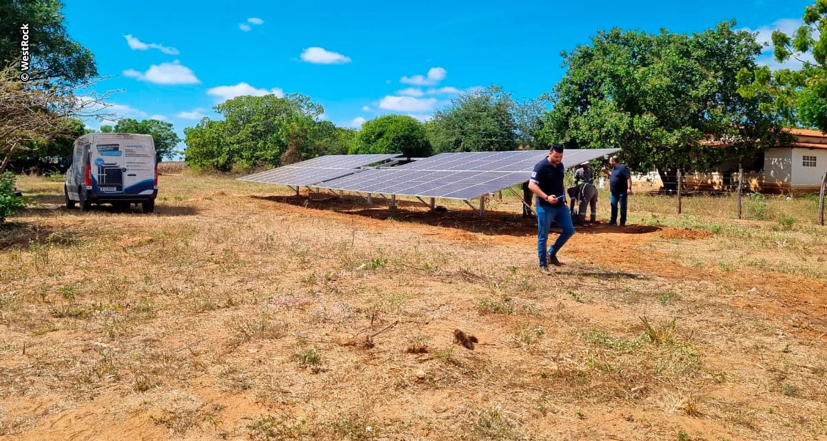 Nova solução WestRock oferece embalamento sustentável com uso de energia limpa