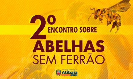 2º Encontro sobre Abelhas sem Ferrão de Atibaia acontece no próximo dia 27