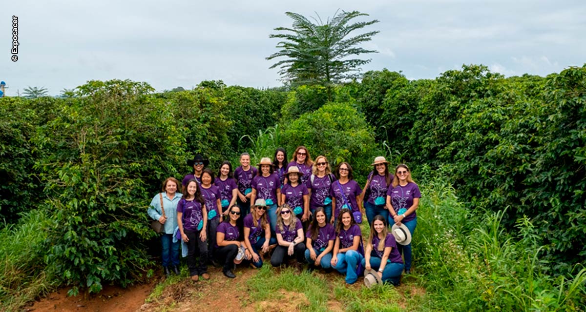 Mulheres com cargo de liderança frente à cafeicultura é crescente