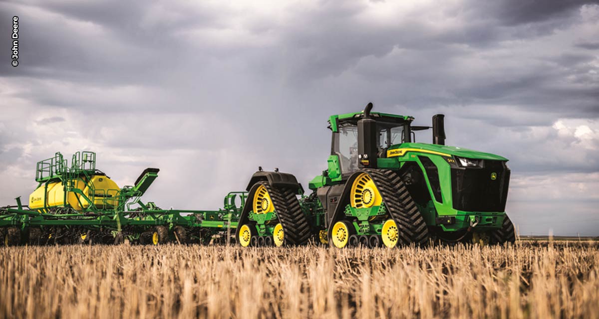 John Deere anuncia os novos tratores de alta potência 9RX