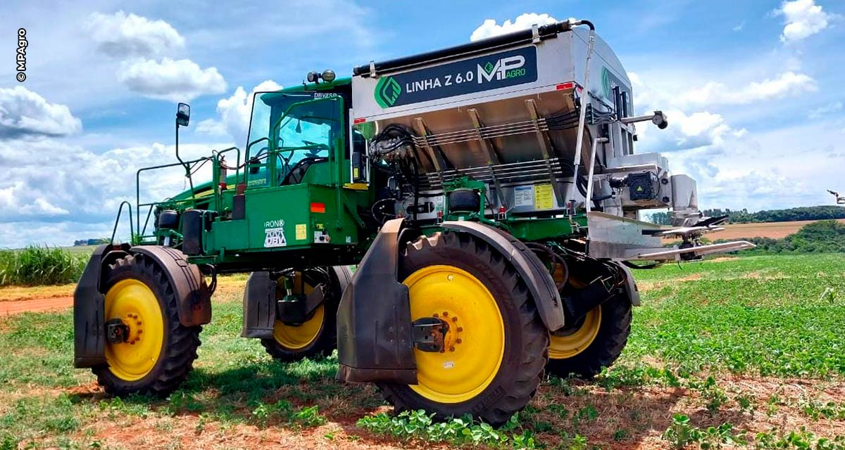 Show Rural recebe pela primeira vez distribuidores em inox para aproveitamento de autopropelidos