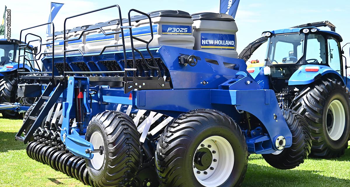 New Holland apresenta na Expodireto sua nova linha de plantadeiras e semeadeiras