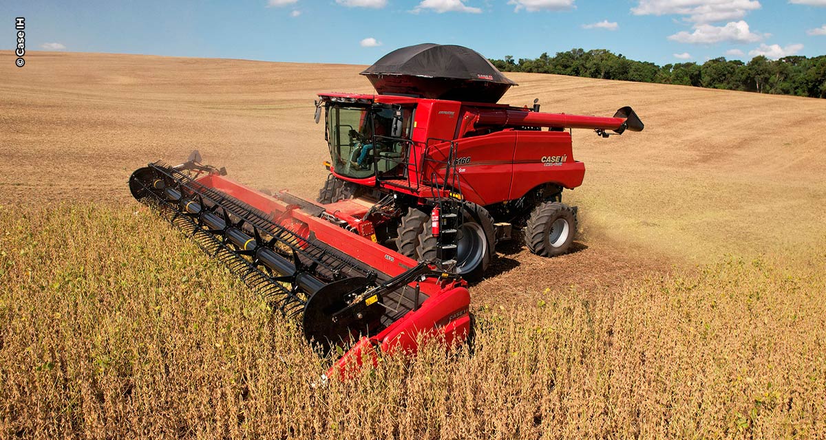 Do Brasil para o mundo: nova linha de colheitadeiras da Case IH democratiza o uso de inteligência artificial no campo