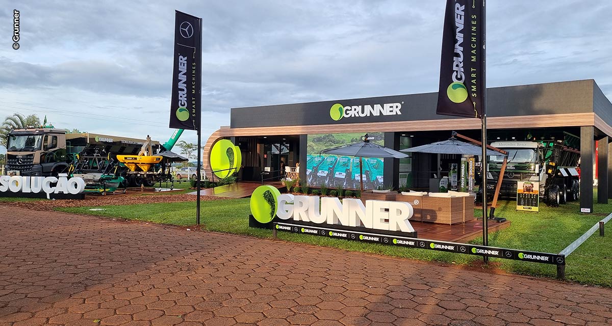 Grunner apresenta na Tecnoshow COMIGO novo conceito de equipamento multifuncional para mercado de grãos