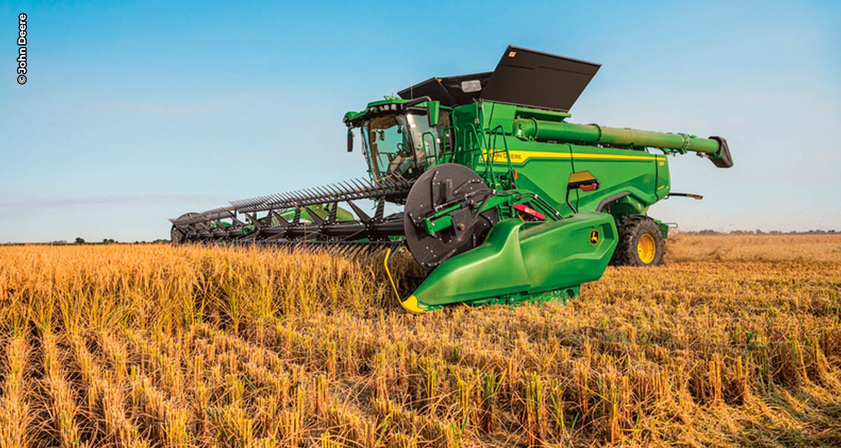 John Deere anuncia a chegada da nova colheitadeira X9 no Brasil