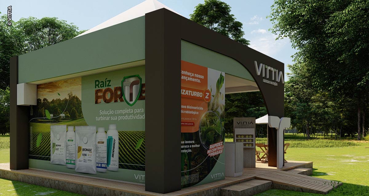 Vittia apresenta novo bioinseticida microbiológico na Tecnoshow Comigo 2024