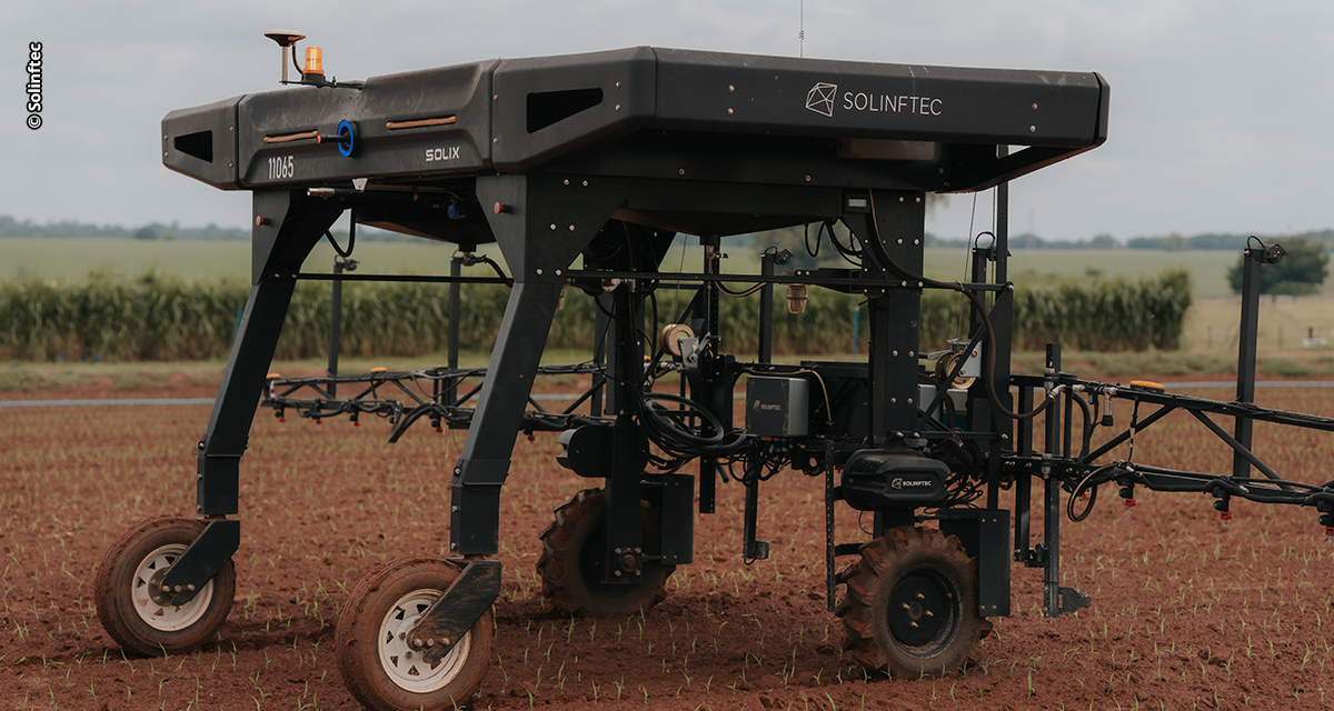 Solinftec apresenta base de abastecimento autônoma na Agrishow 2025