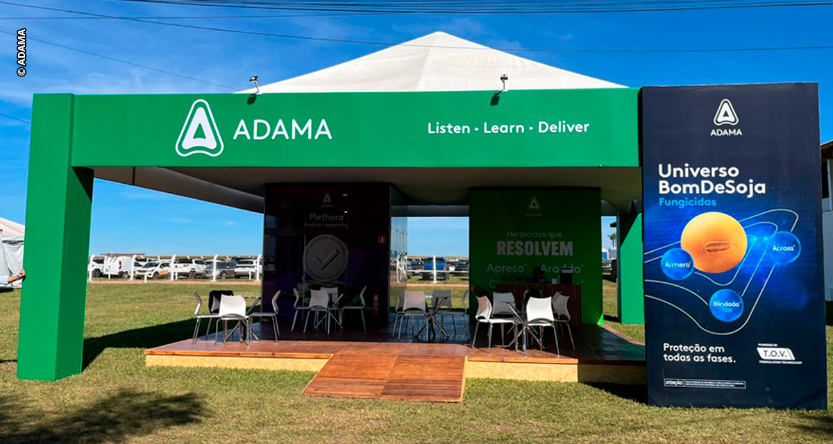 ADAMA leva à AgroBrasília inovações para os principais  desafios do Cerrado