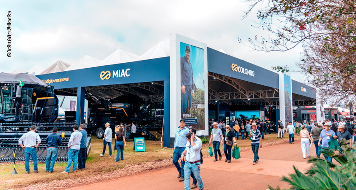 Indústrias Colombo celebra participação de destaque na Agrishow 2025 com atuação positiva em fechamento de negócios e presença internacional