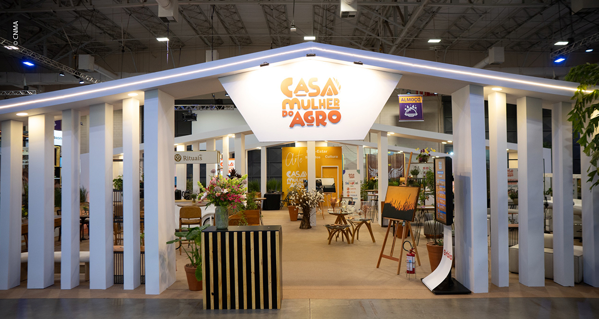 Maternidade, carreira, bem-estar e gastronomia serão temas dos talks da Casa Mulher do Agro no 10º CNMA
