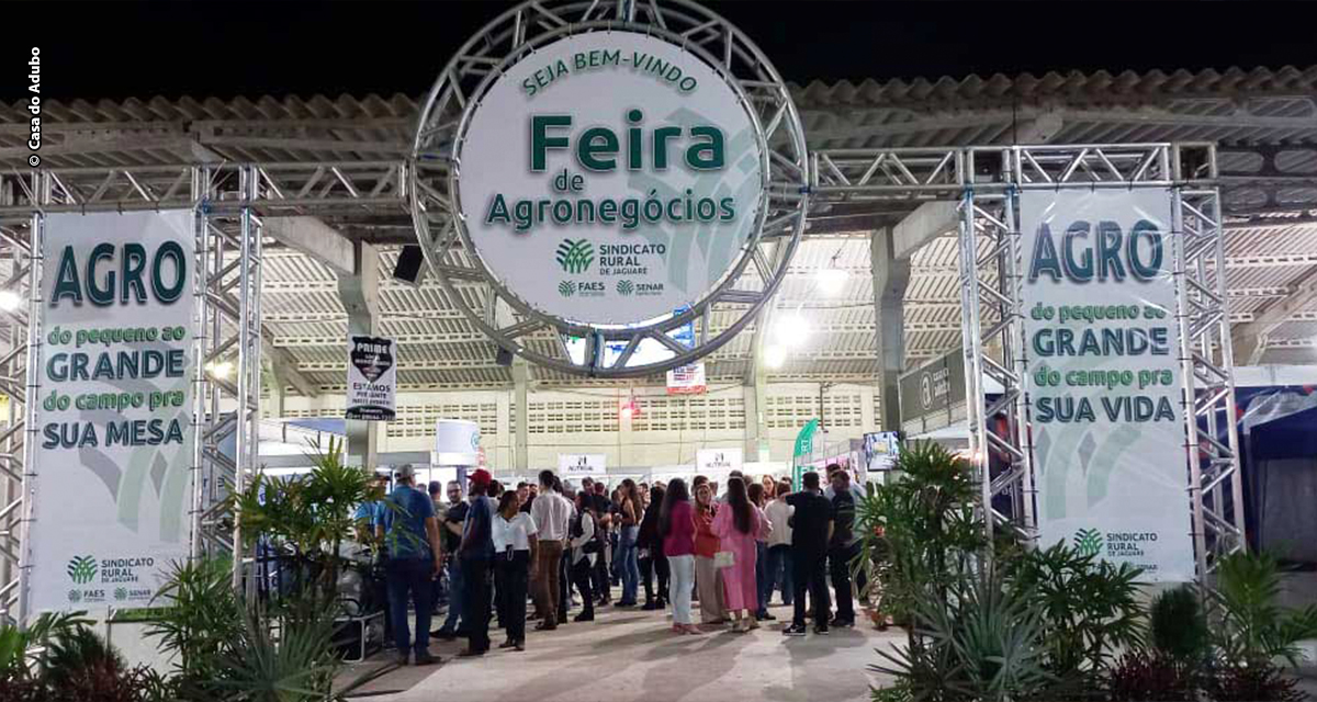 Casa do Adubo destaca portfólio completo na Feira de Agronegócios de Jaguaré 2025