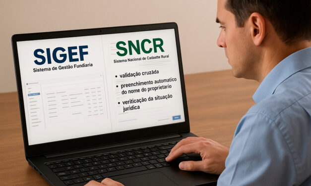 Novo sistema impõe validação cruzada de dados para regularização de imóveis rurais