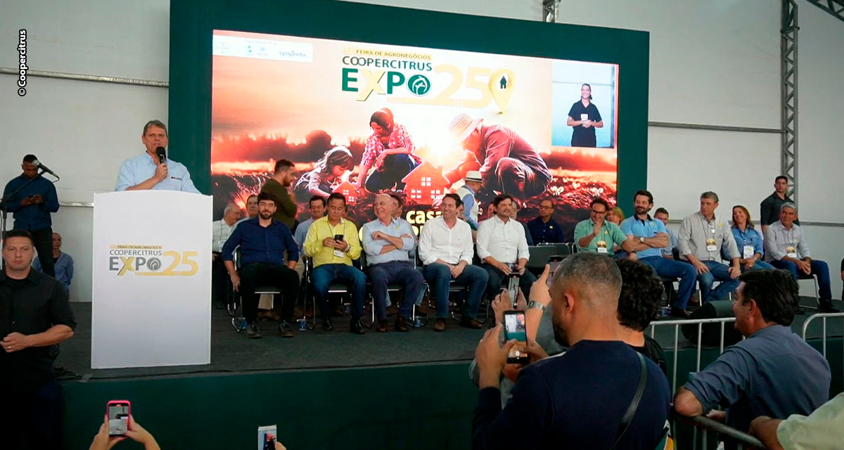 Coopercitrus Expo 2025 é aberta com assinatura de fomento ao café canéfora e anúncios de investimentos para o agro paulista