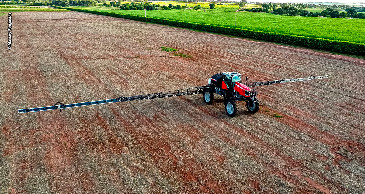 Tecnologia de precisão da Massey Ferguson transforma a pulverização em aliada da rentabilidade no campo