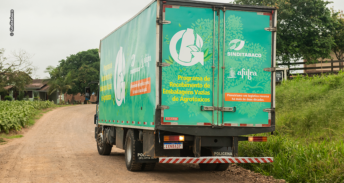 Programa do setor do tabaco garante logística reversa das embalagens e envio para reciclagem