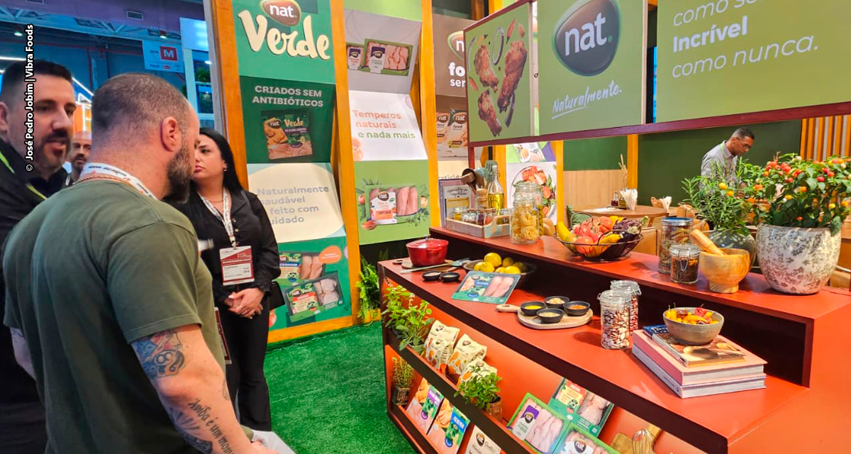 Vibra Foods divulga novidades do portfólio Nat na Expoagas 2025