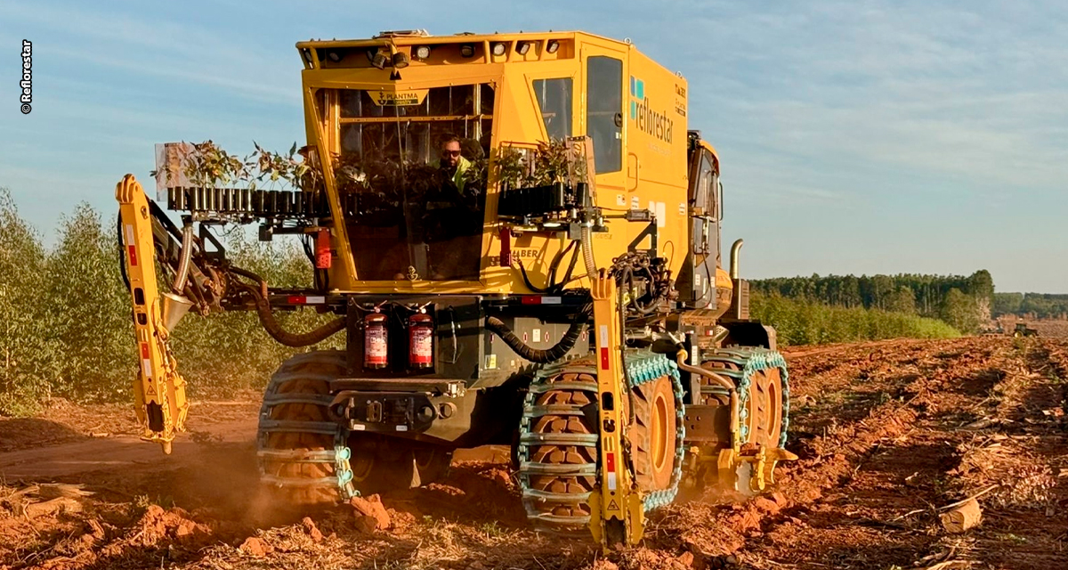Reflorestar expande operações com segunda PlantMax X3,  referência em plantio mecanizado no Brasil