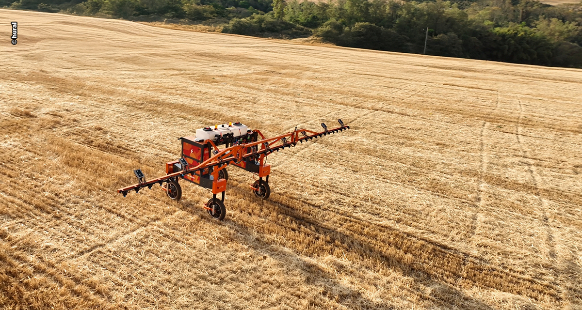 Hural Dynamics apresenta ao setor agrícola serviço de locação de robôs pulverizadores elétricos e autônomos