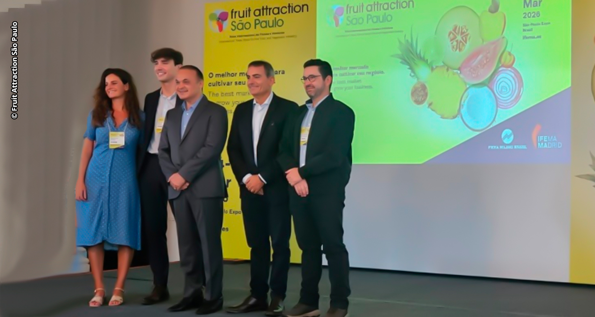 Ministério da Agricultura e Apex destacam potencial da Fruit Attraction São Paulo para dar visibilidade global à fruticultura brasileira