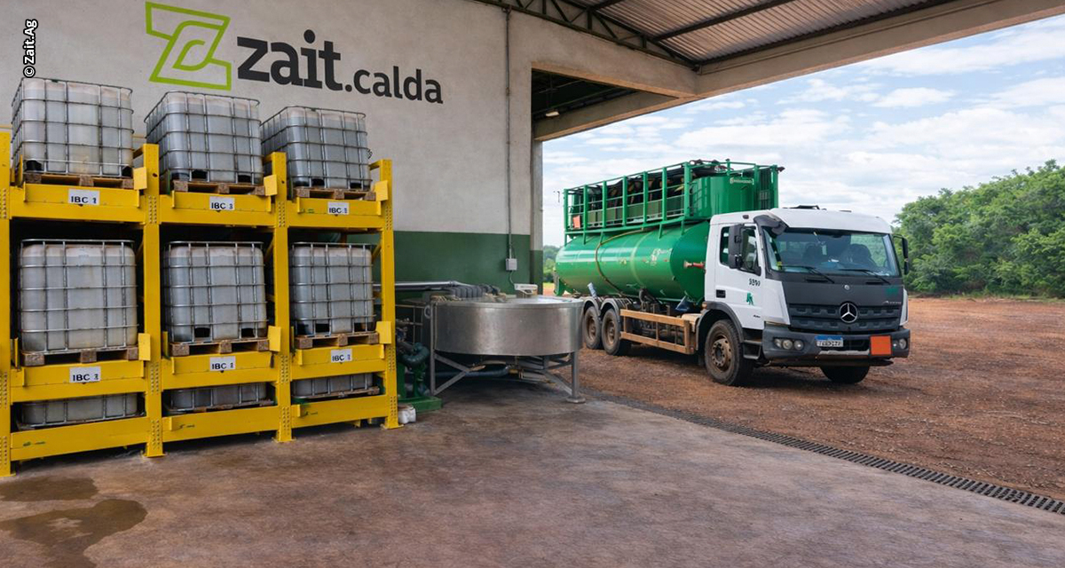 Equipamento com tecnologia nacional reduz em 60% o tempo de preparo de calda de insumos agrícolas e aumenta em 10% o rendimento da pulverização