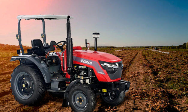 Na Agrishow 2026, Branco celebra 90 anos e lança primeiro trator agrícola
